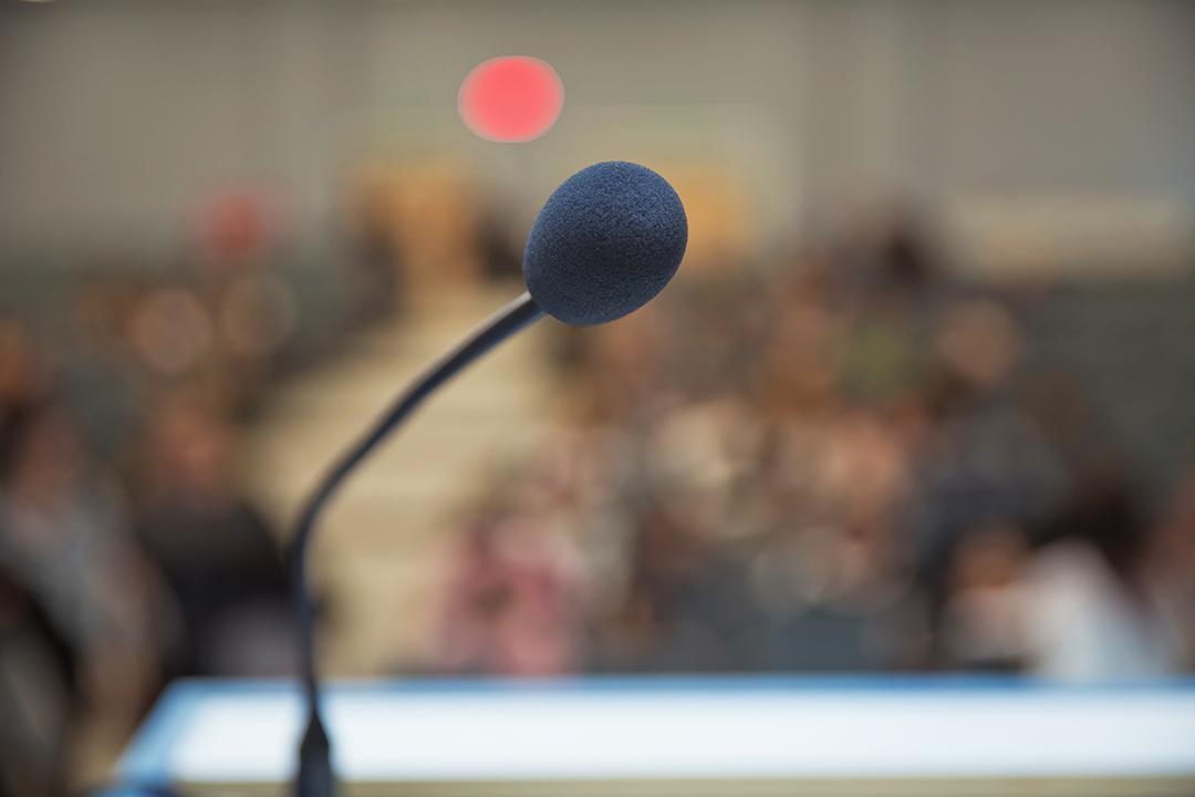 empty podium